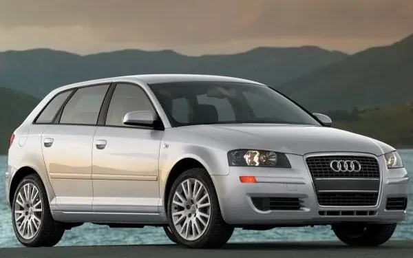 Audi A3 2008 negro
