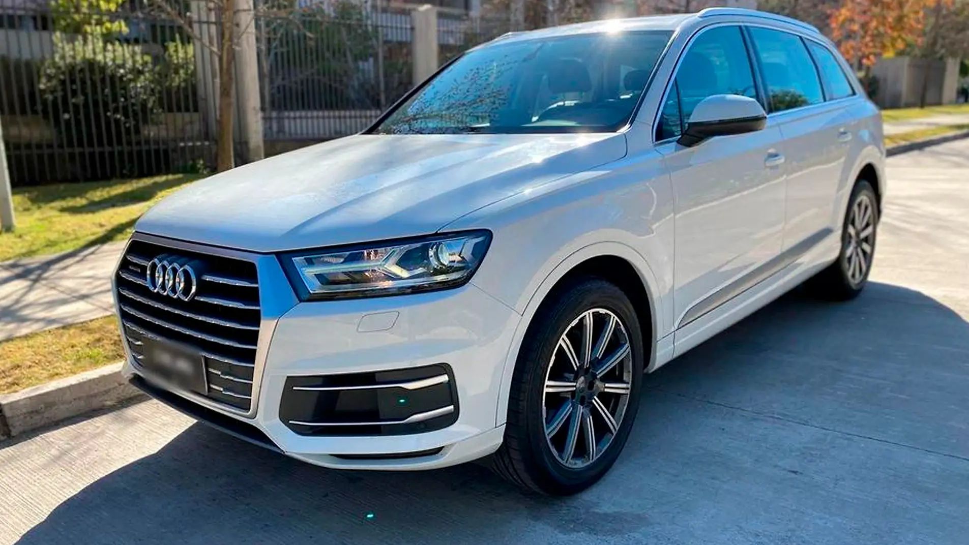 Audi Q7 blindado de la flota de Darío Lezcano
