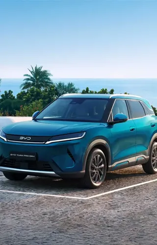 BYD Yuan Pro 2025 turquesa