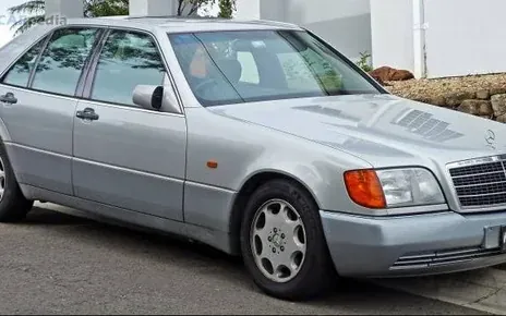 Mercedes-Benz S600 V12 1991 gris